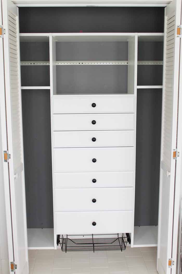 craft closet design from easyclosets installed