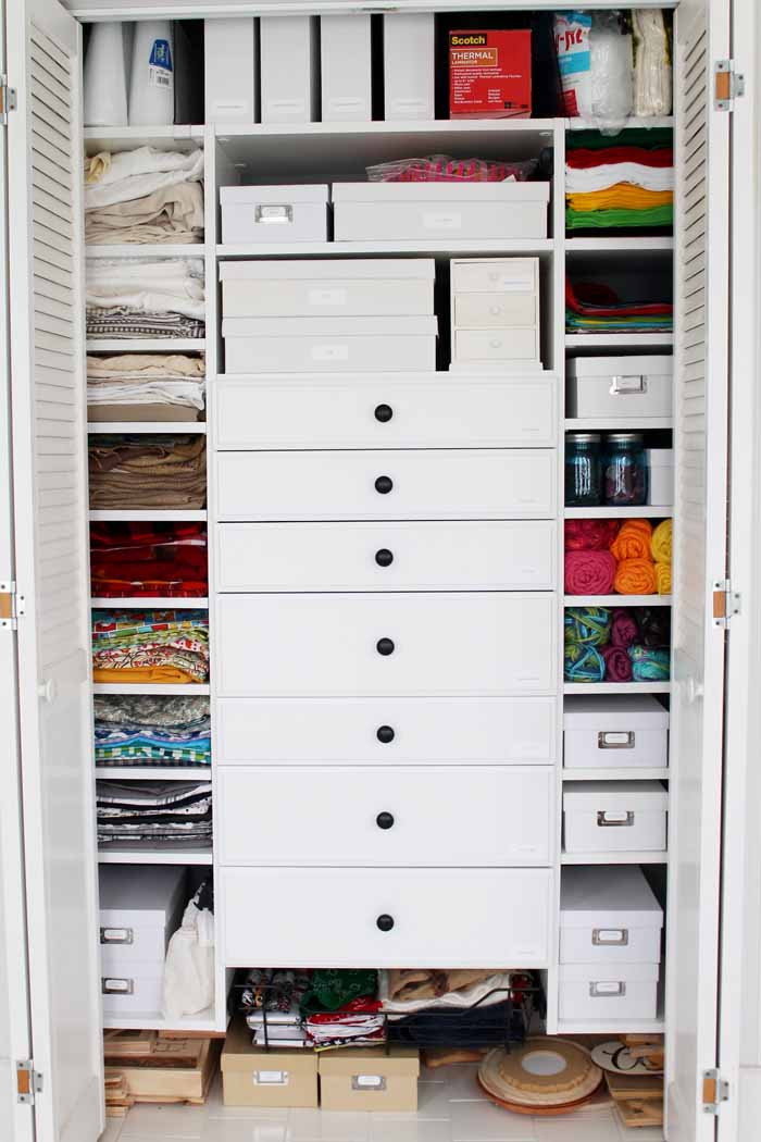 Craft Room Storage - make yourself the ultimate craft space with these ideas!