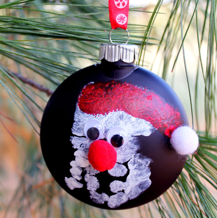 Baby Handprint Ornament (An Easy Christmas Craft) Angie Holden The
