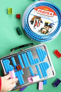 lego travel case laying on a table