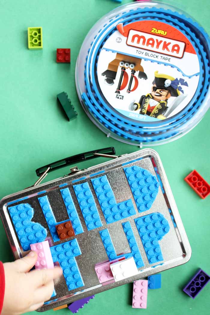 lego travel case laying on a table