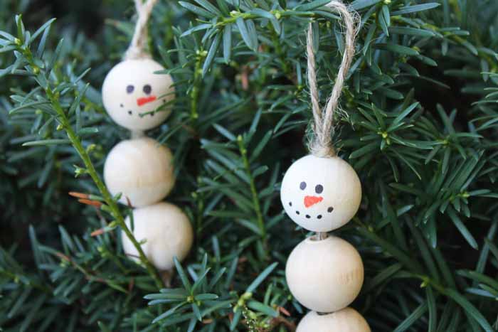 easy snowman decorations