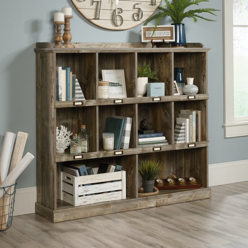 rustic storage shelf