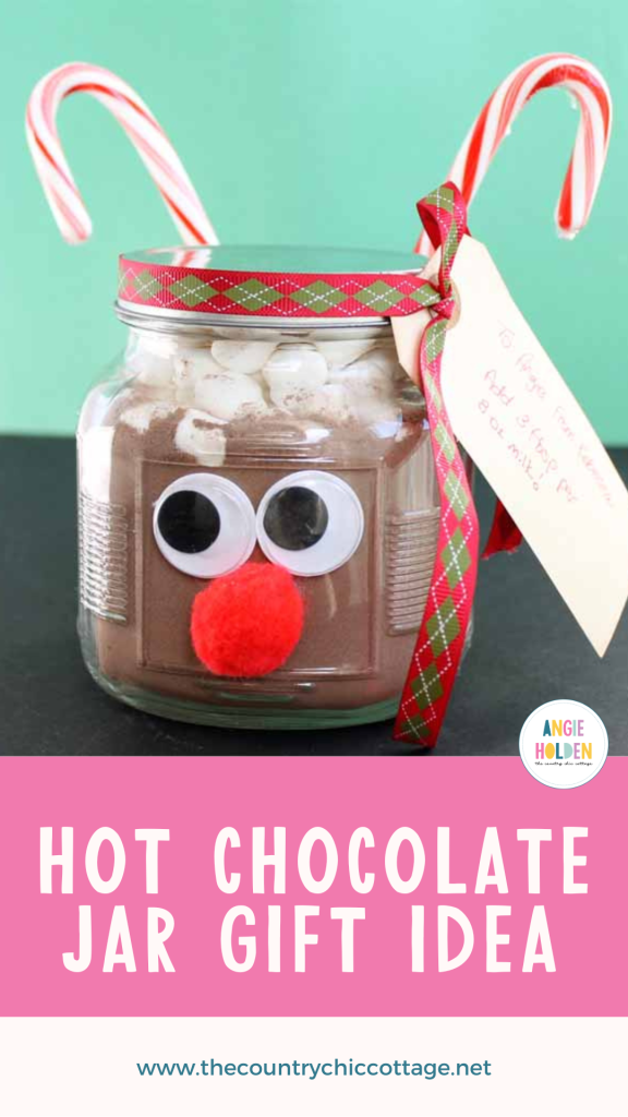 Hot Chocolate Jar Gift Idea - The Country Chic Cottage