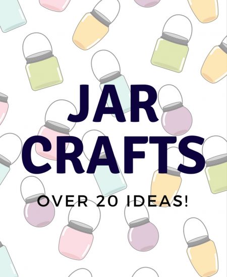 Jar Crafts: Over 20 ideas to use in and around your home! Great gift ideas as well!