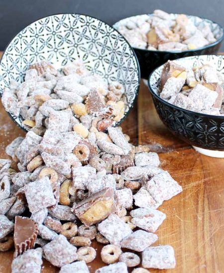 muddy buddies made with chex mix