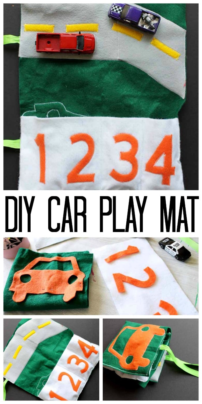 diy car play mat