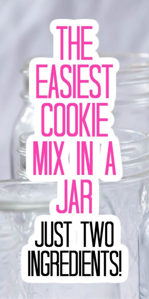 easiest cookie mix in a jar