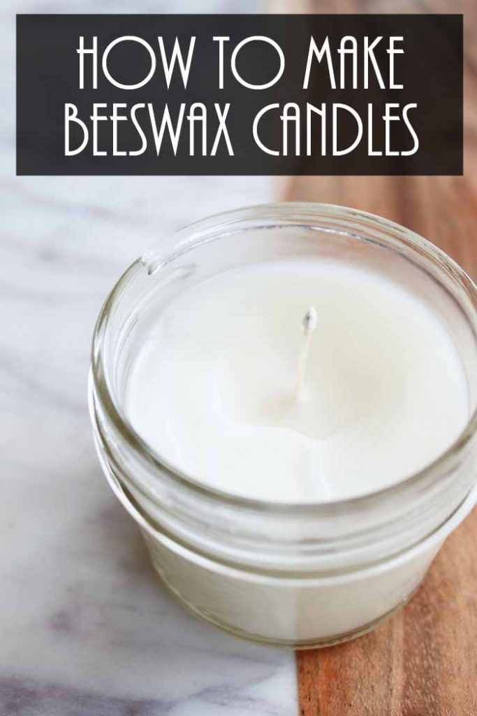 How to Make Beeswax Candles in a Jar Angie Holden The Country Chic