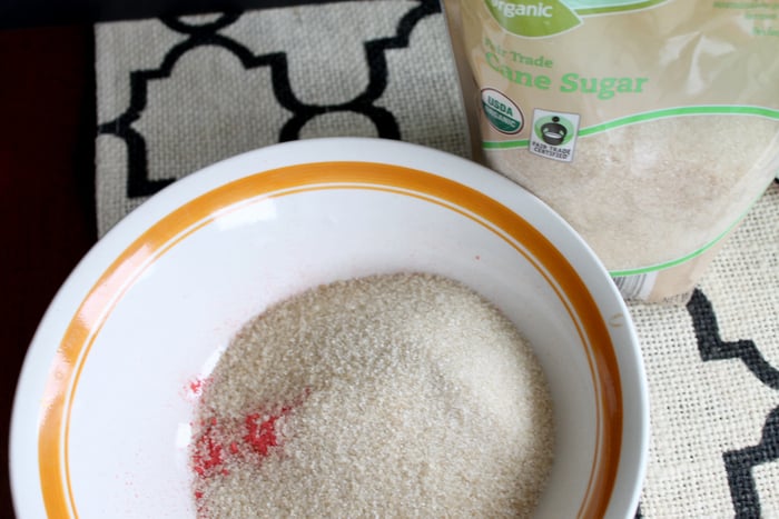 sugar added to sugar scrub recipe