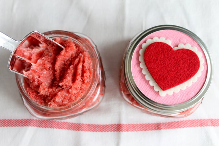 sugar scrub gift idea