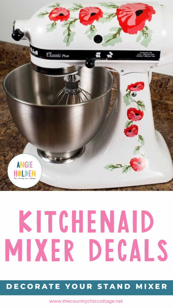 kitchenaid mixer decals