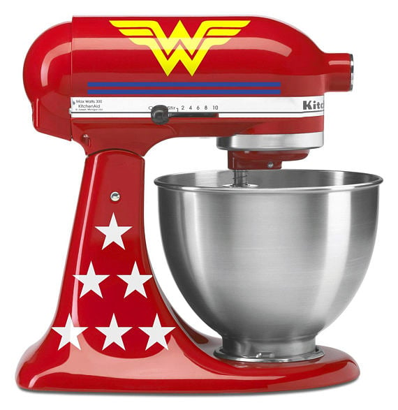 wonder woman kitchenaid mixer