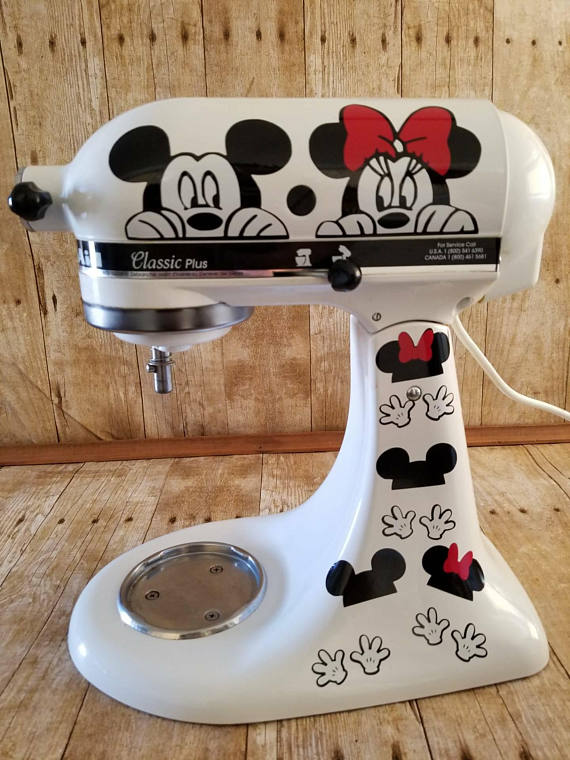 KitchenAid Mixer Decals: Decorate Your Stand Mixer! - Angie Holden