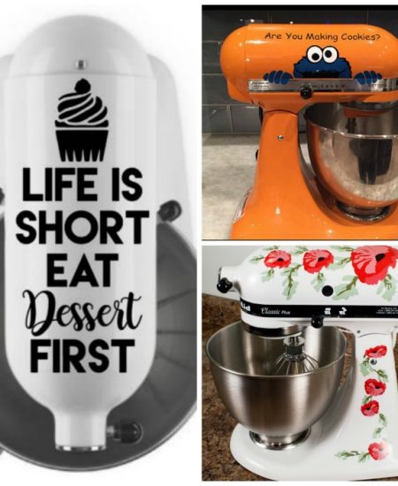 A collection of KitchenAid mixer decals to really amp up your machine!