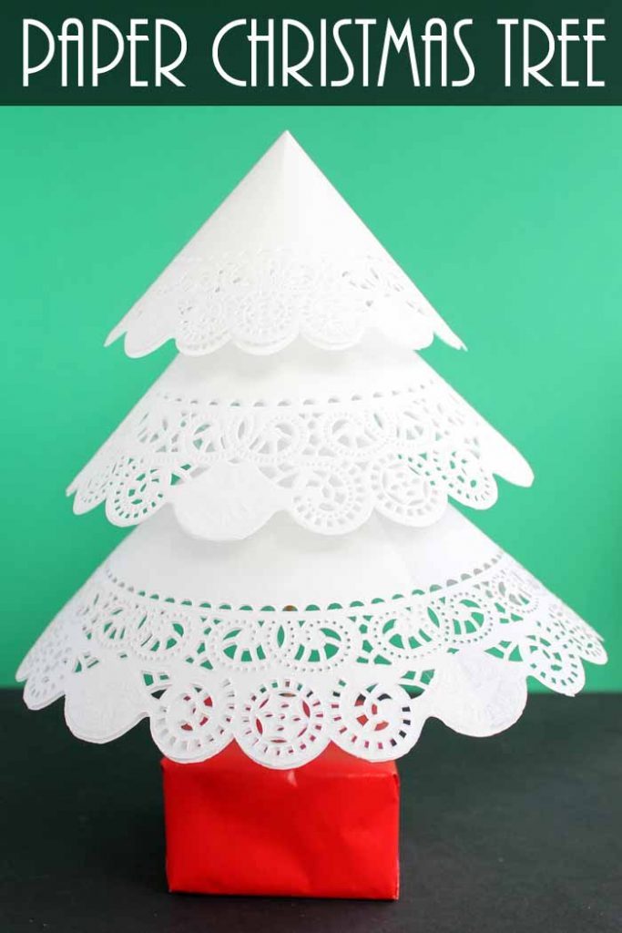 paper christmas tree