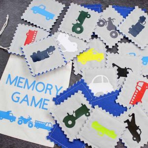 how to make a toddler matching game with a cricut