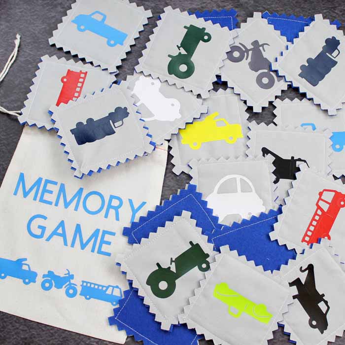 how to make a toddler matching game with a cricut 