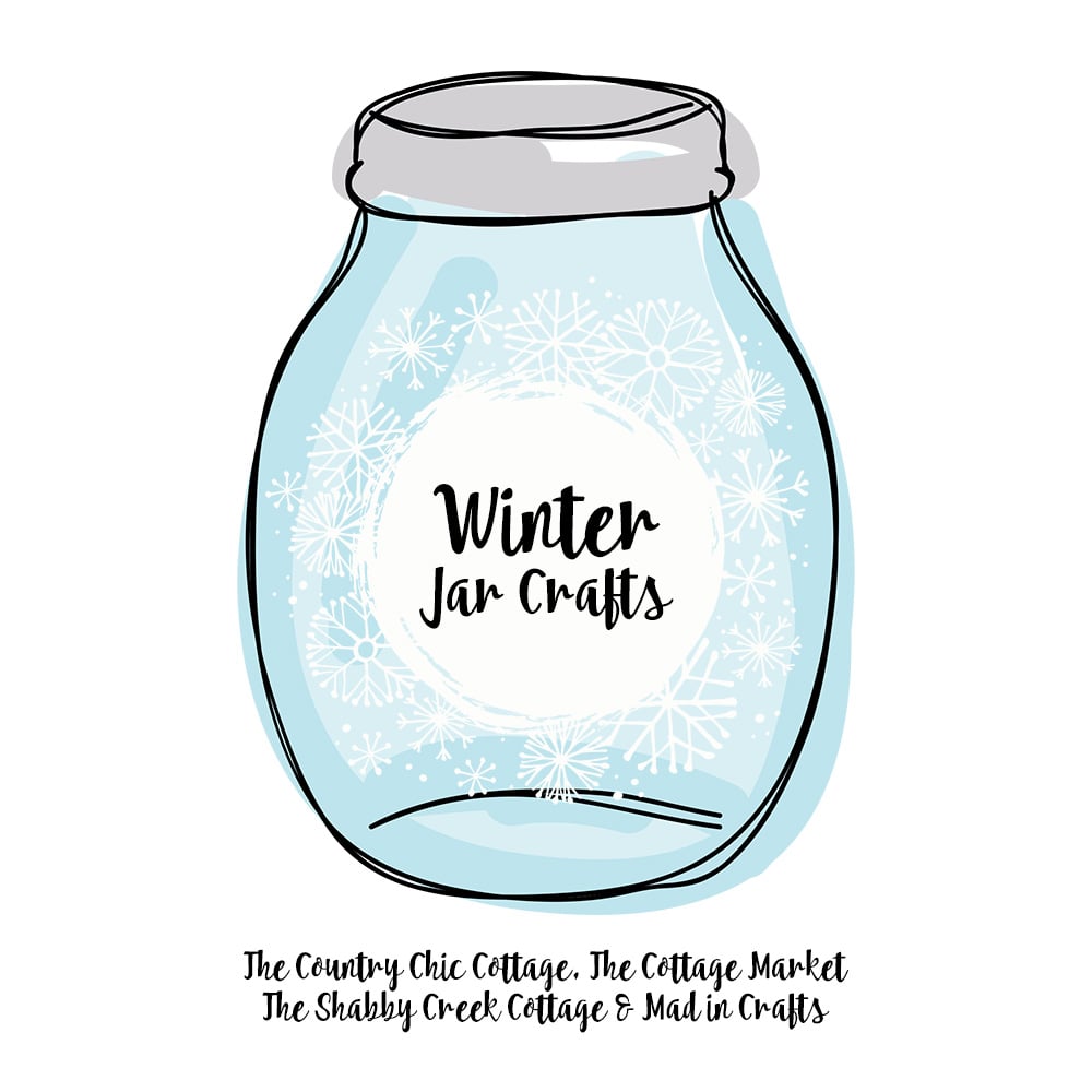 winter jar crafts