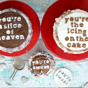 DIY Pie or Cake Stencils by Dukes & Duchesses