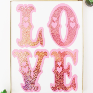 Love Vinyl Wall Art by Laura's Crafty Life