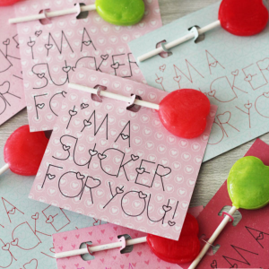 Sucker Valentines by 30 Minute Crafts