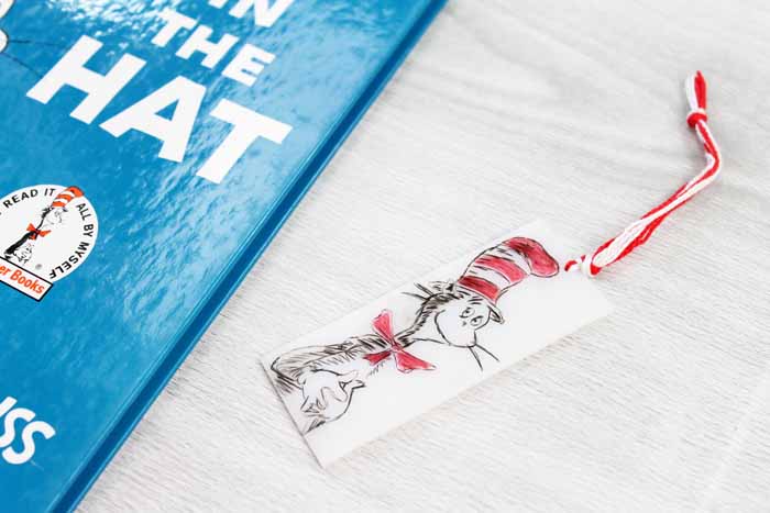 how to make a bookmark from shrink plastic