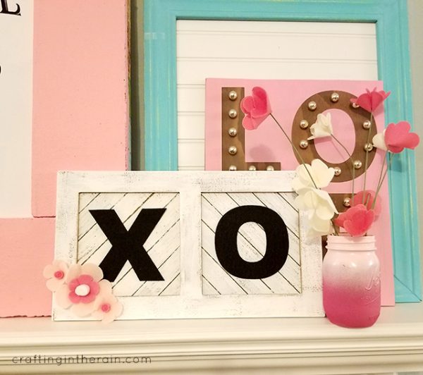 felt valentine\'s day decor