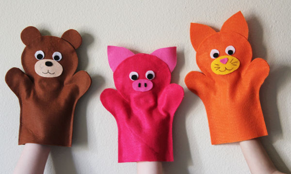 felt finger puppets