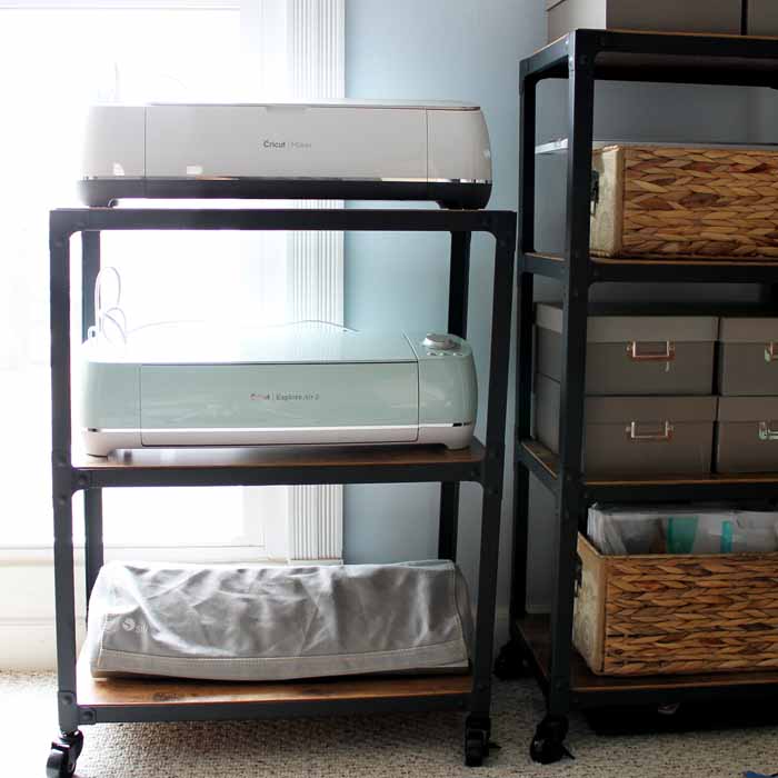 Craft Storage Cart Perfect for Your Cricut - Angie Holden The Country Chic  Cottage