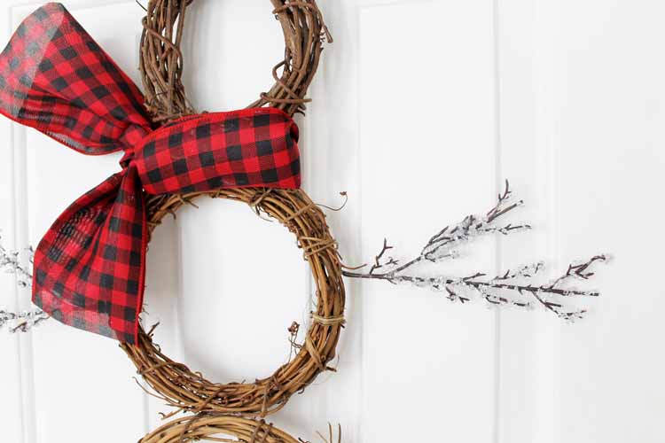 diy winter wreath