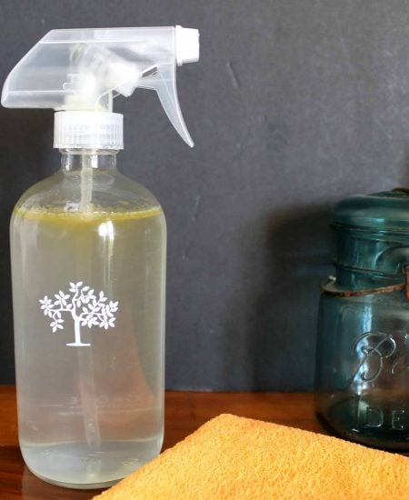 How to make homemade furniture polish. An all natural dusting spray to use around your home!