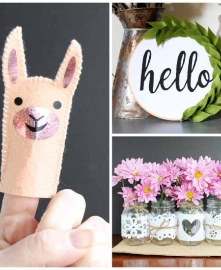 Over 40 felt crafts that are easy to make! Make any of these items in just 15 minutes or less!
