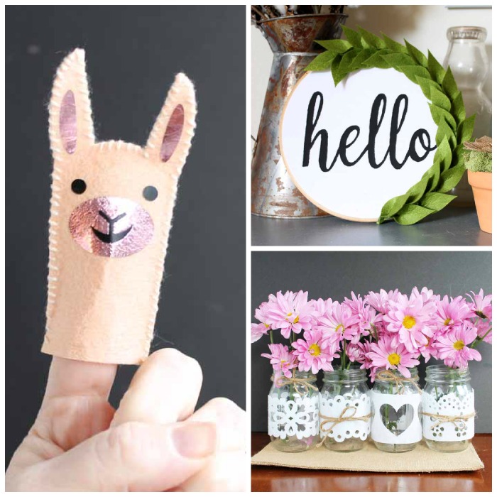 Over 40 felt crafts that are easy to make! Make any of these items in just 15 minutes or less!