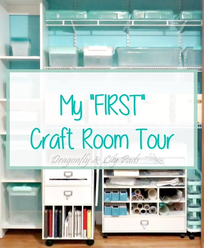 Organized Cricut Craft Room Tour - Angie Holden 2022 - Angie Holden The  Country Chic Cottage