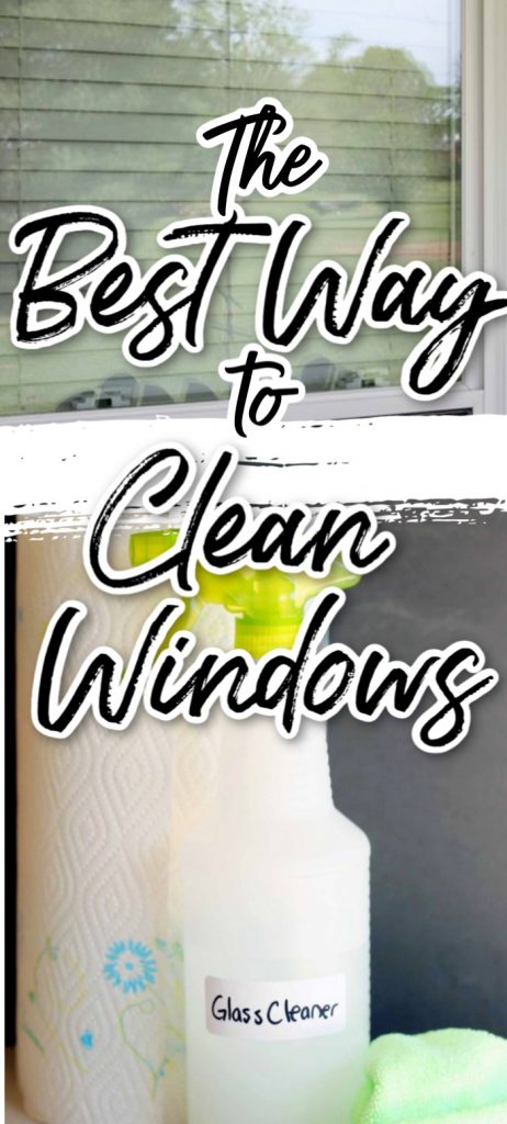 The Best Way to Clean Windows