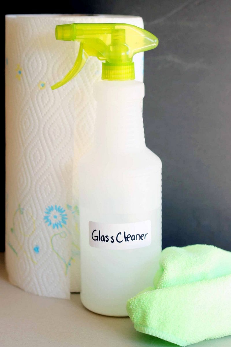 homemade glass cleaner for windows