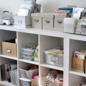 craft room storage shelves