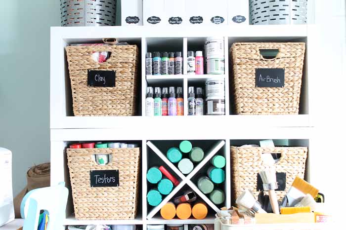 Craft Room Organization: Ideas From A Craft Blogger - Angie Holden