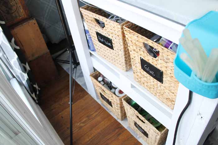 craft table storage