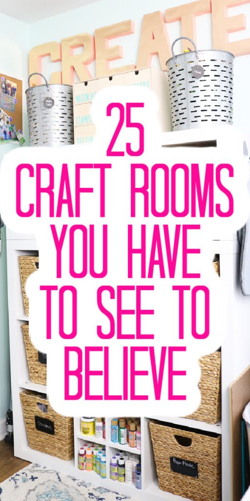 Craft Room Tour - Organization Tips That Will Inspire You