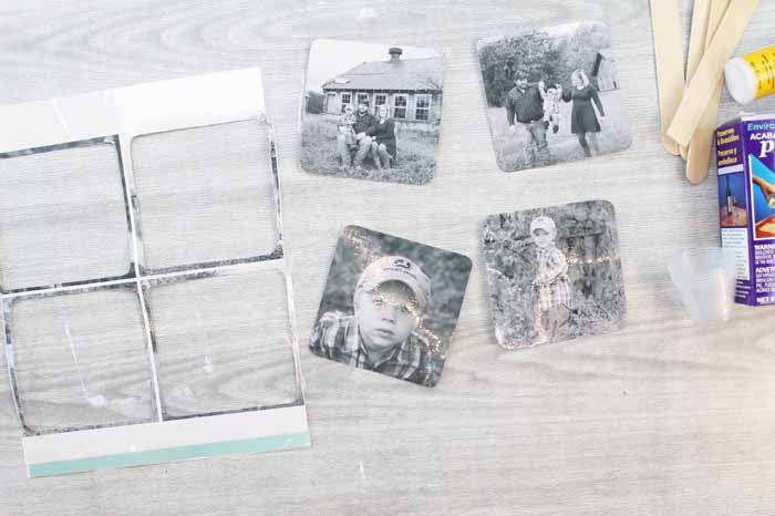 photos ready to transfer to wood