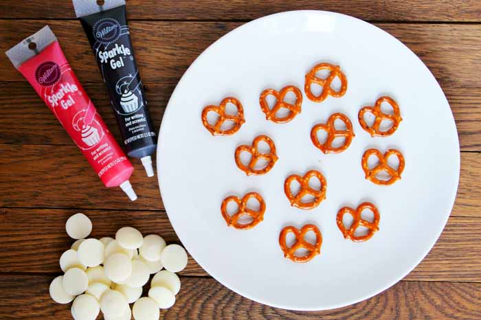 pretzels on a plate