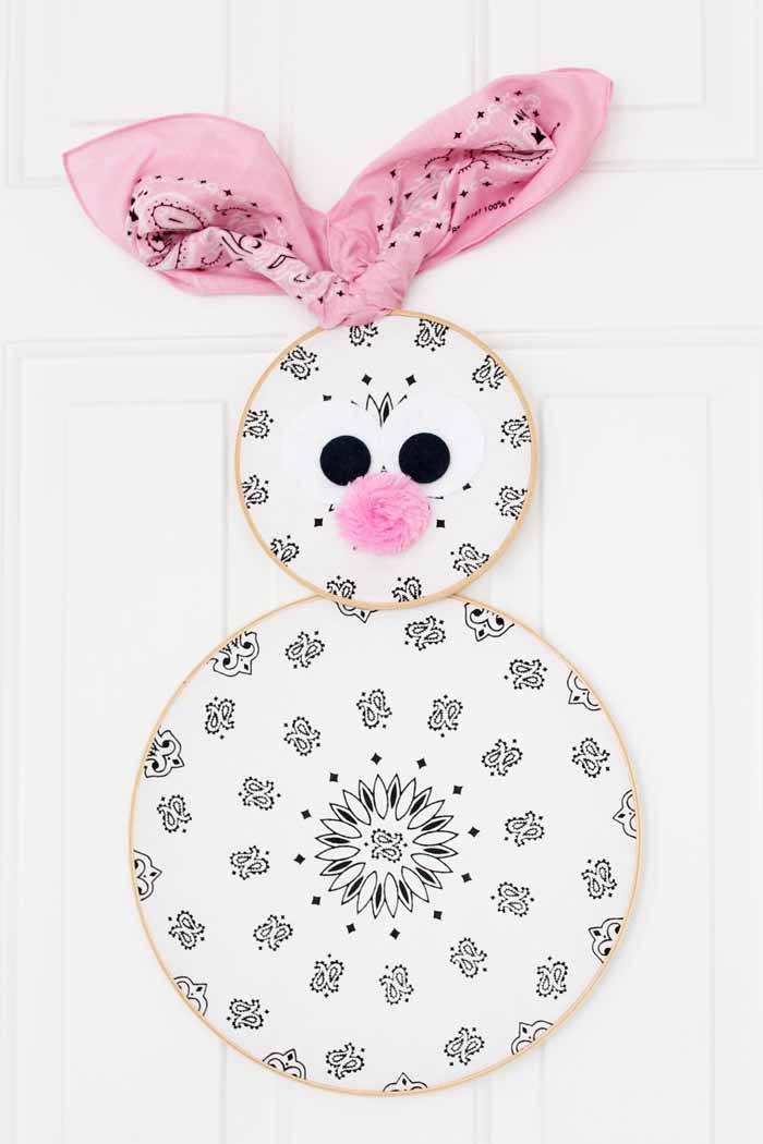 Easter Bunny add-on for your bandana