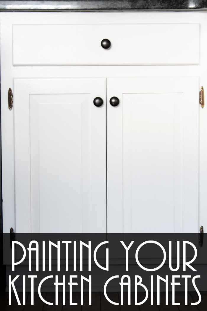 Painting kitchen cabinets - everything you need to know to tackle this project for yourself!