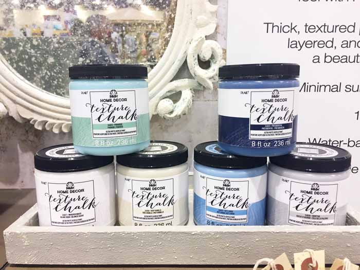 texture chalk paint from folk art