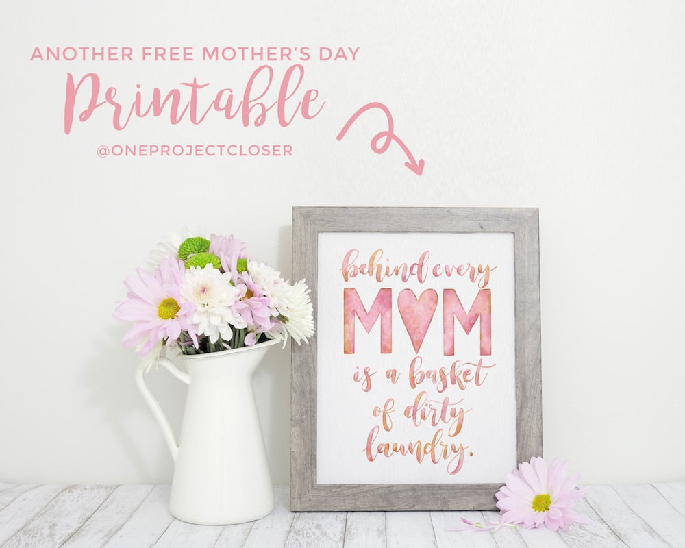 printable wall art for moms