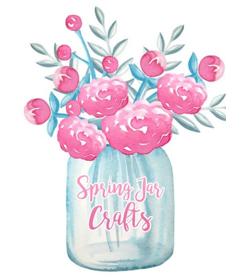 DIY jar crafts that are perfect for spring! Over 40 ideas for your spring decor and more!