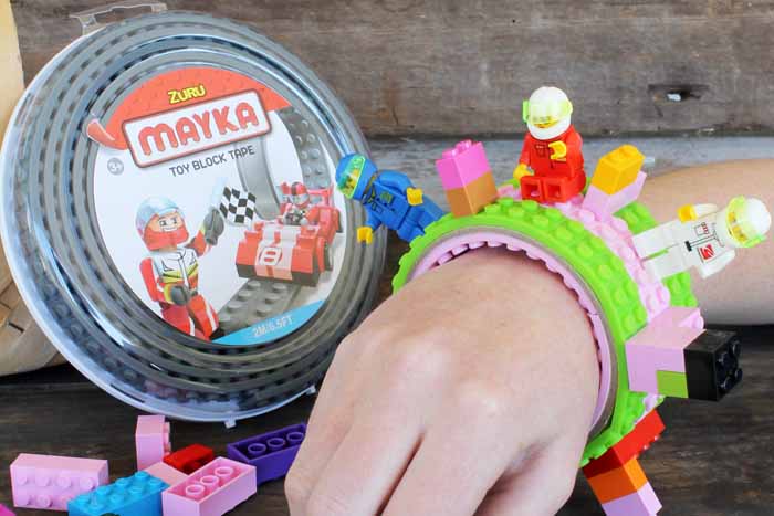 easy diy lego craft - lego bracelet