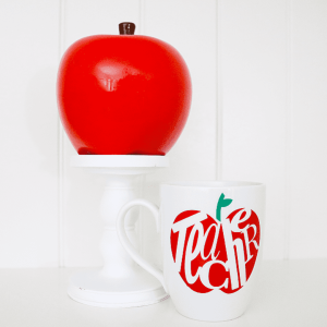 DIY Teacher Mug by Michelle's Party Plan It